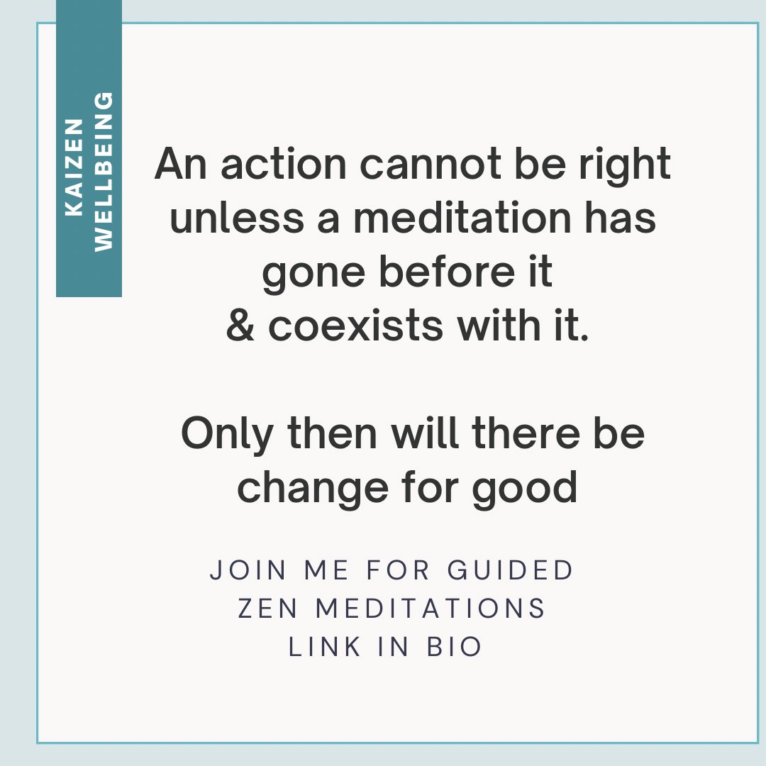 Through the practice of meditation  you access intuition - consciousness then triggers the right action. 

To change the world we each must discover true nature of self & awaken from the ego

#meditation #socimp #socialvalue #impinv #socent #LeadershipDevelopment