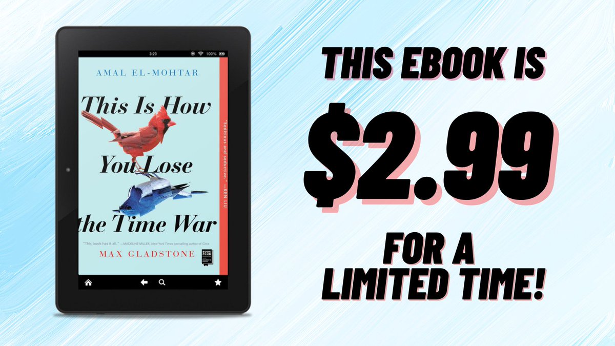 Like Blue & like Red
Be gay & do crime
this ebook’s a steal
for a limited time (June 18)