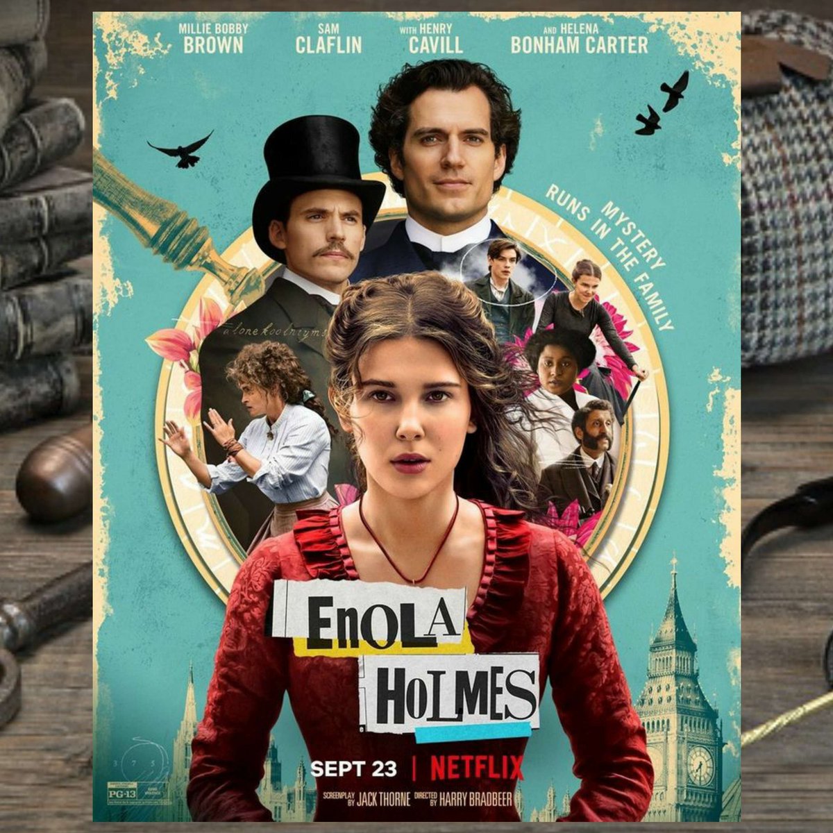 Streaming Life: 3:39am... just finished watching Enola Holmes 2 on Netflix with the Mrs. It was fantastic and better than the first, and the first fantastic itself! 
#netflix #enolaholmes #enolaholmes2 #sherlockholmes #milliebobbybrown #henrycavill #helenabonhamcarter