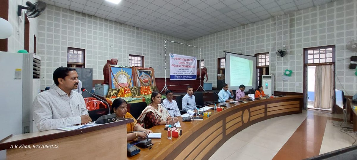 EMERGENCY KEONJHAR on Twitter "District level Table Top Exercise (TTEx
