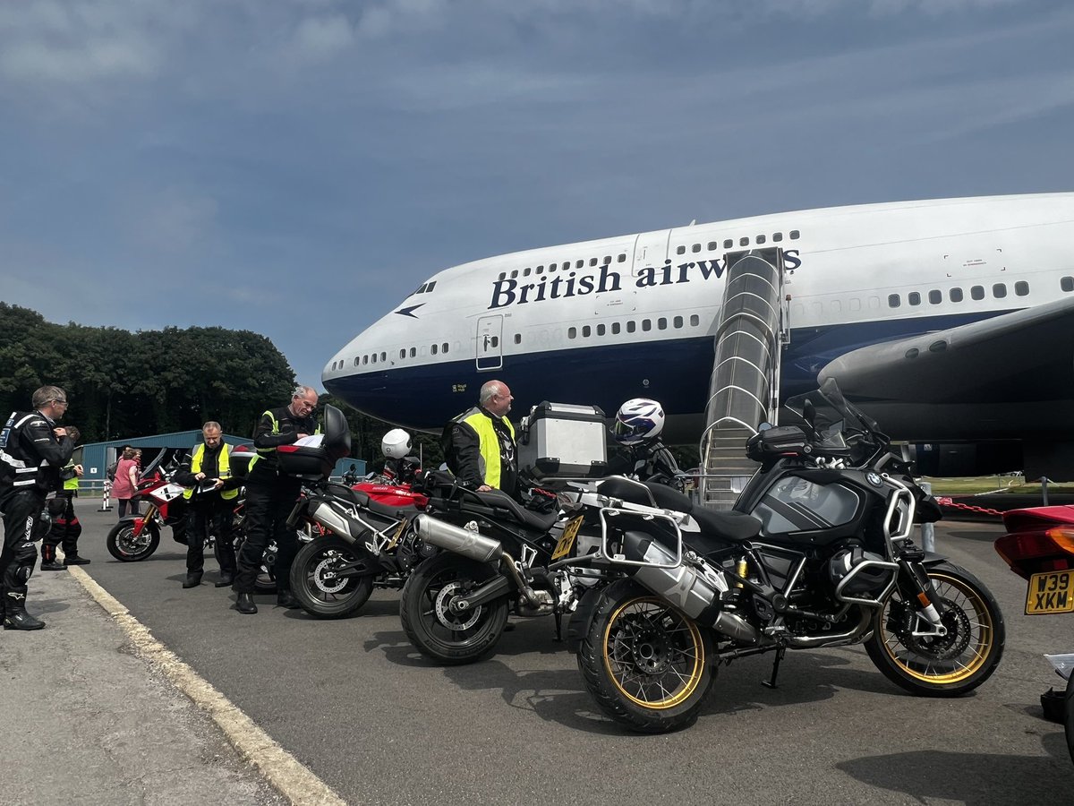 RAMCoventry's tweet image. Advanced rider awareness day for 7 associates one of the stops the AV8 cafe