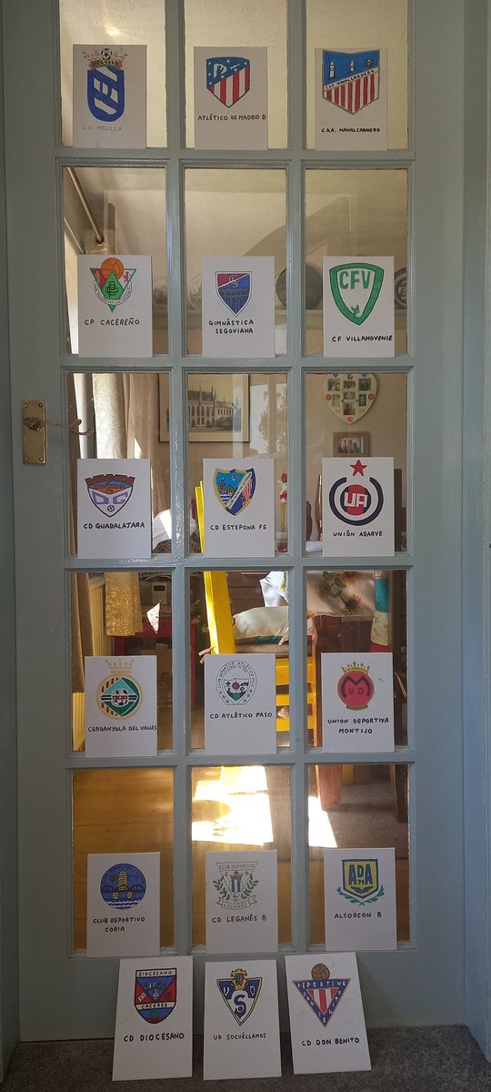 ChrisPidgeon6's tweet photo. @nufcpidge RFEF Segunda Federación Grupo 5 Clasificación. 
Gracias El Museo de la Ponferradina @ChrisPidgeon6 https://t.co/tgTegoUD89