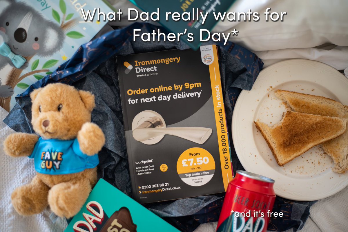 Happy Father's Day, this one goes out to all the dads! Sometimes, happiness is in the simple things. 🐻 🍞 📖 🛏️ 

#FathersDay #HappyFathersDay #BreakfastInBed