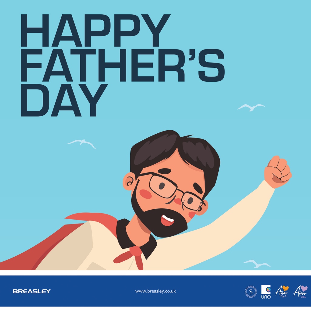 Happy Father’s Day from everyone at Breasley #madeintheUK #innovatingsleep