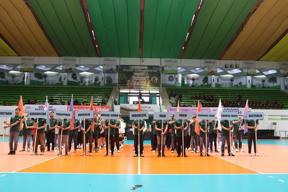 Asian Volleyball Confederation on Twitter "The opening ceremony of the