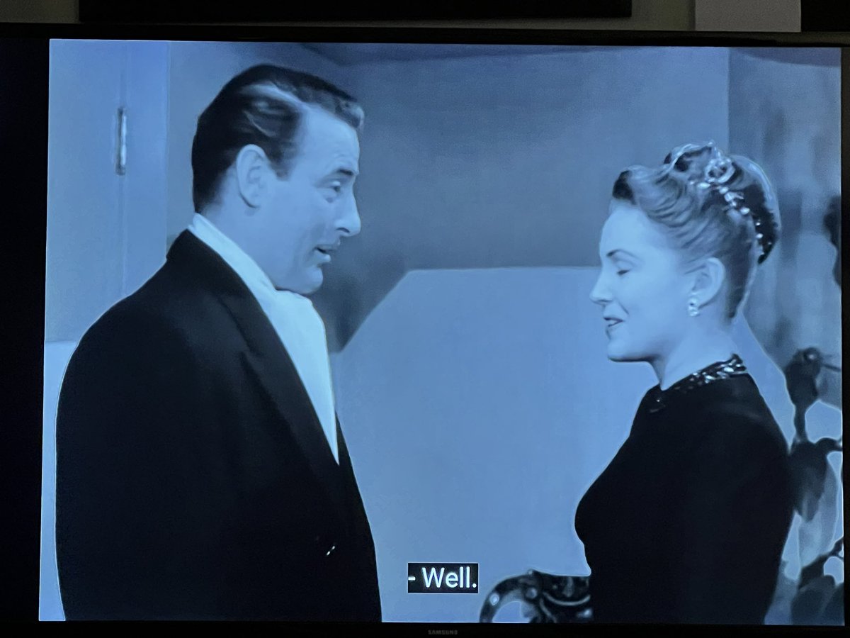 SHEILA! Grab that ascot and make out with his face!  #TCMParty #RepeatPerformance