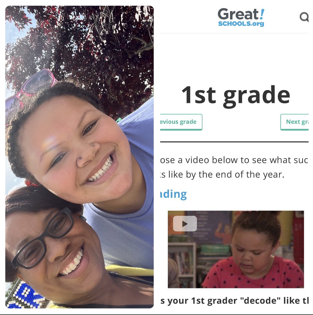 Just Connie - In 2013 some of my 1st grade students and I participated in a project by GreatSchools.org. I was honored to watch one of my babies graduate from high school. Proud teacher 👩🏽‍🏫. #ClassOf2023 #DolphinPride #WashoeProud

greatschools.org/gk/grades/1st-…