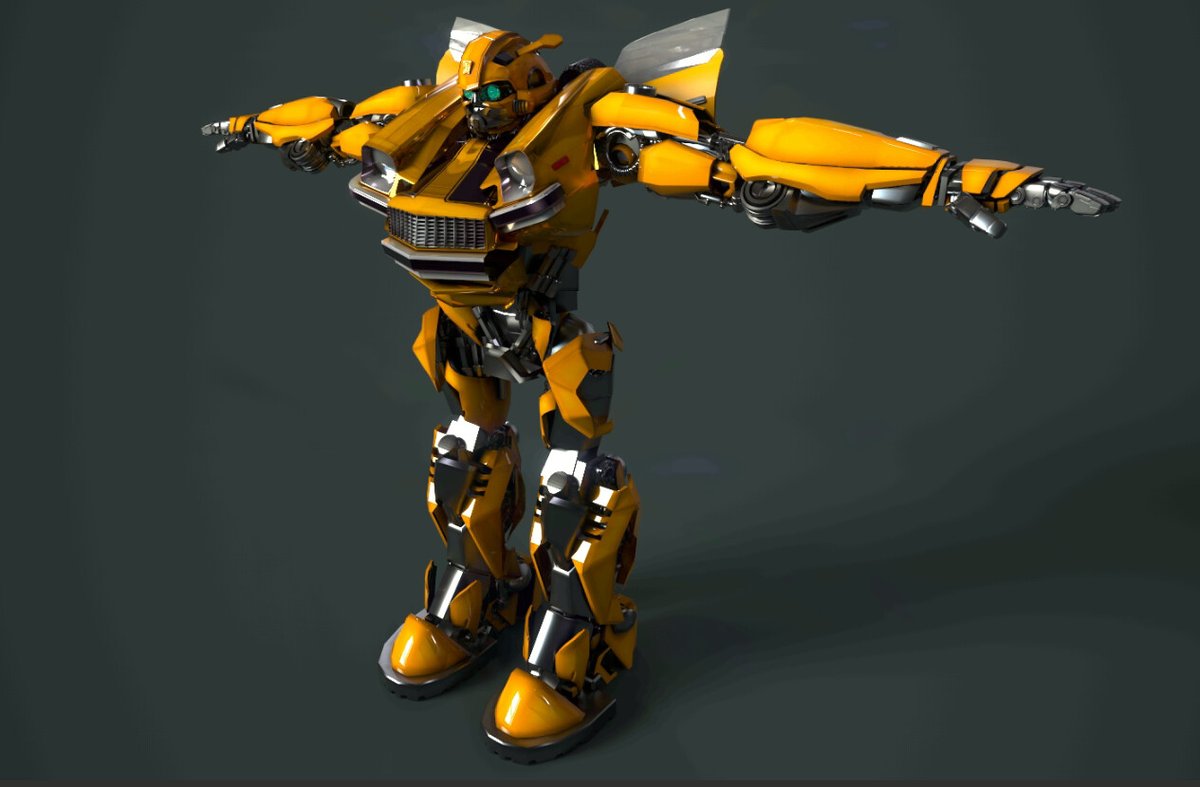 Previs Bumblebee from Kimberly MacNeil on ArtStation: