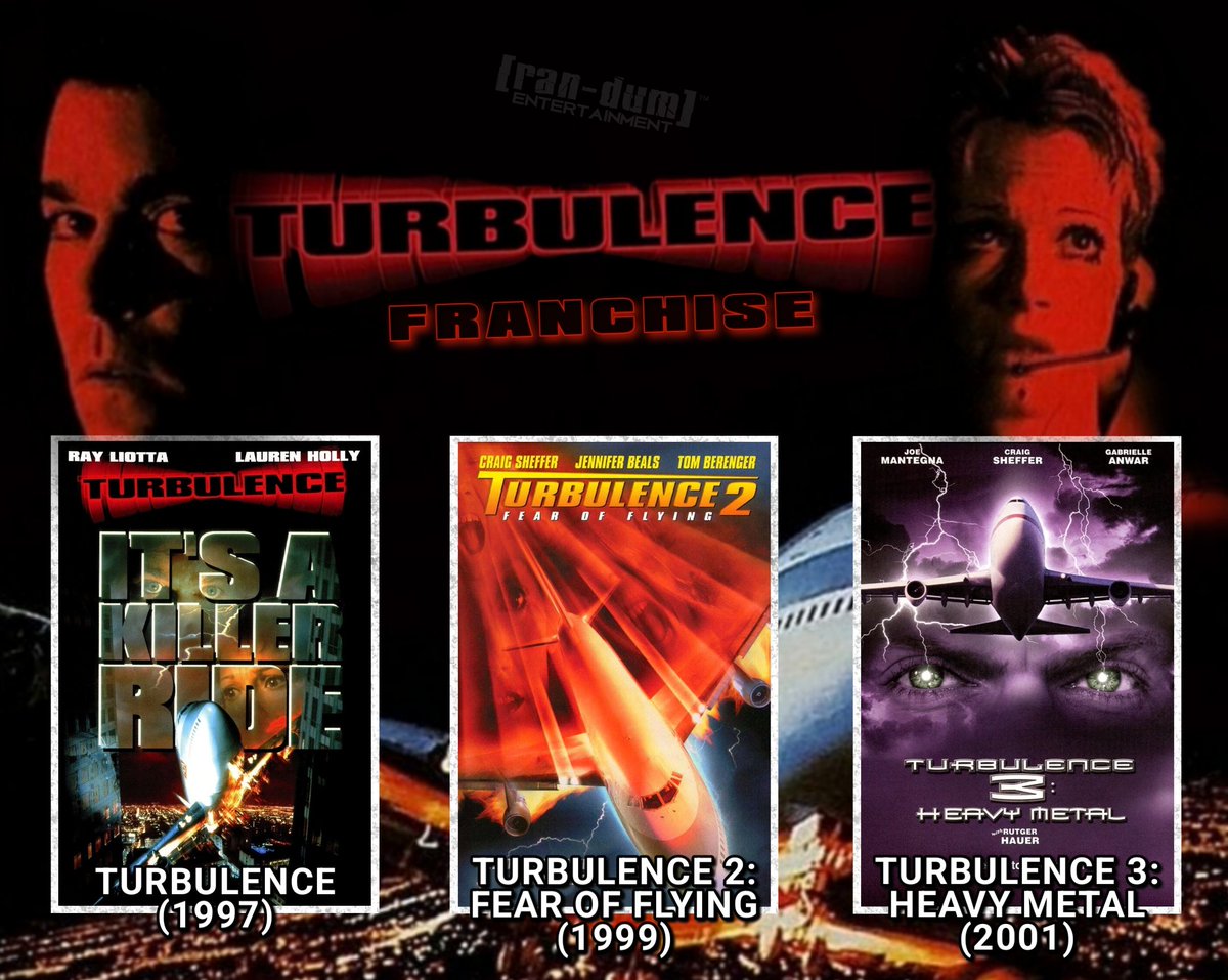 The TURBULENCE Franchise

#Turbulence #RayLiotta #LaurenHolly #Airplane #Thriller #TomBerenger #RutgerHauer #Suspense #randumENT #randumEntertainment