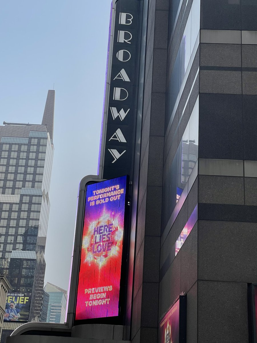 bendarmanin's tweet photo. This is only just the beginning #HereLiesLoveBwy #firstpreview https://t.co/vFOTHMDEXd