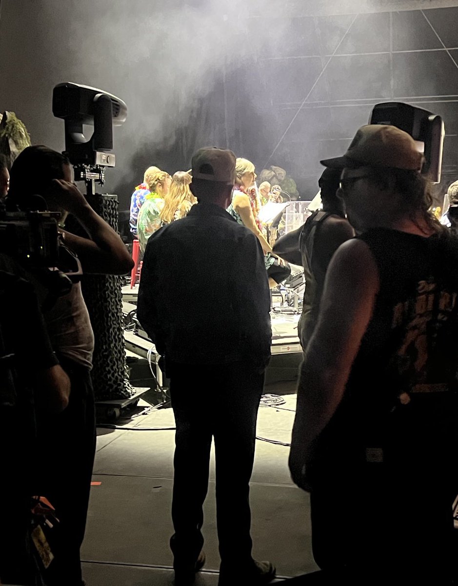 My son is working #Bonnaroo (shout out to all of the police, fire, and rescue that are there as well)…anyway, he’s this close to #TylerChilders and isn’t even trying to get me an autograph or anything. 😤 but hey, I asked for photos, gee thanks son! 🙄