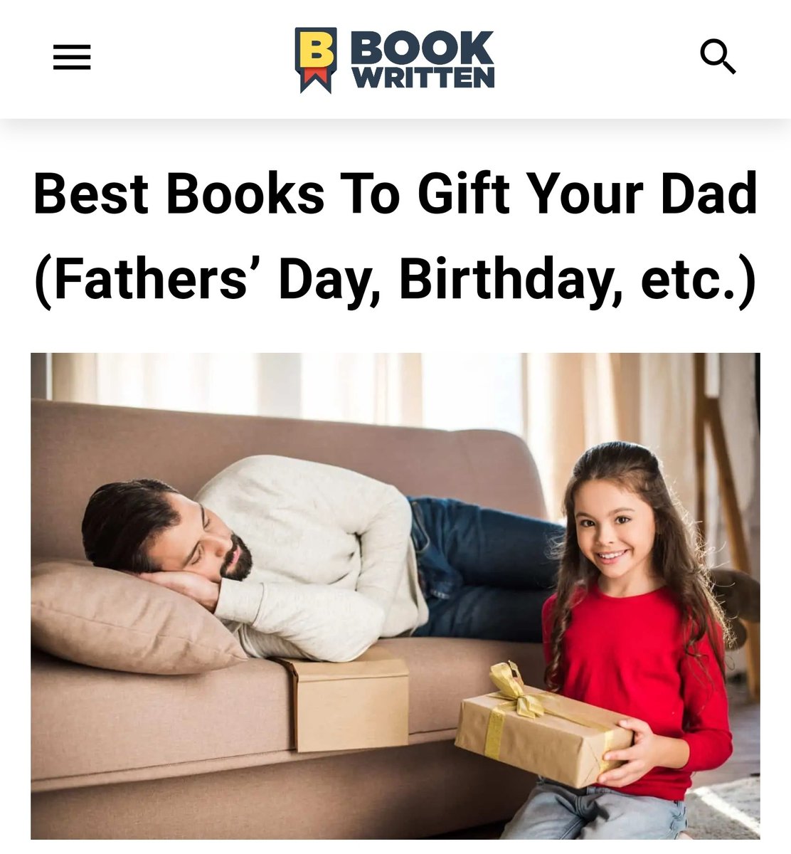 Best Books To Gift Your Dad! ❤️ 🤗 👇 #FathersDay
 bookwritten.com/best-books-to-…