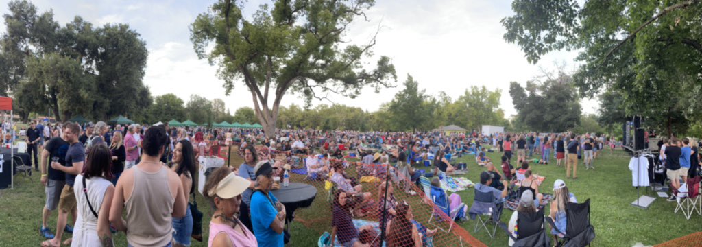 What a beautiful day in Sacramento for Pops in the Park!