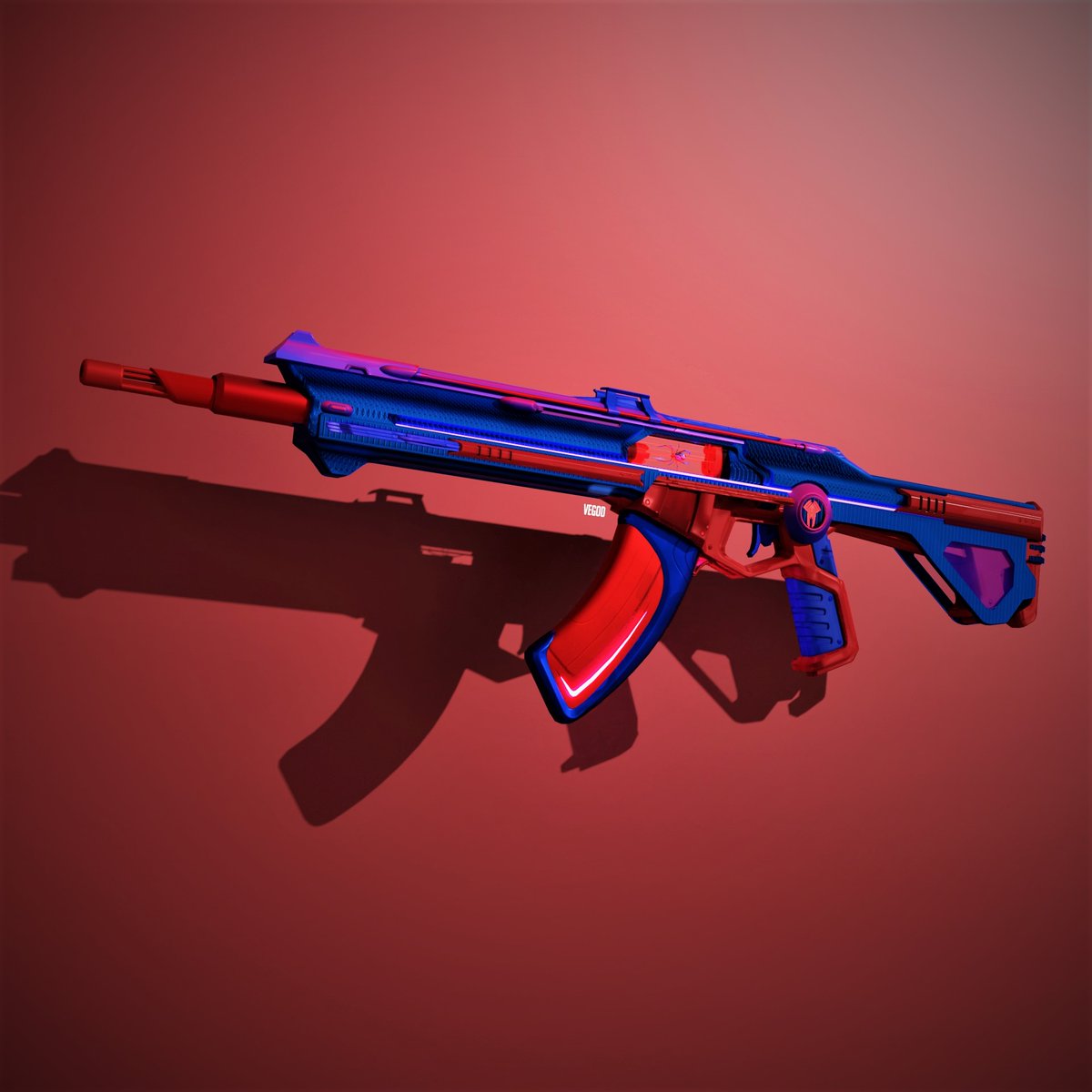 officialvegod's tweet photo. Spider-Man x Valorant // Spider-Man 2099 Skin Reveal #valorant 

The trailer is currently in production, the fourth variant will be released in 24 hours. https://t.co/LbzE2nwYGR