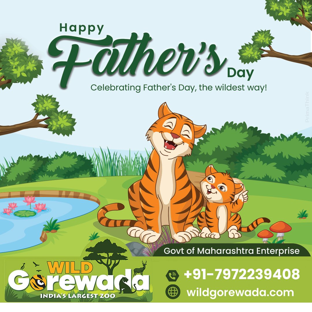 Celebrating Father's Day, the wildest way!

Father's Day 2023
.
.
.
.
#GorewadaZoo
#FathersDay #FathersDay23 #GorewadaWildlife #JungleSafari #JungleDrive #Nagpur #NagpurCity #June #Safari #FathersLove