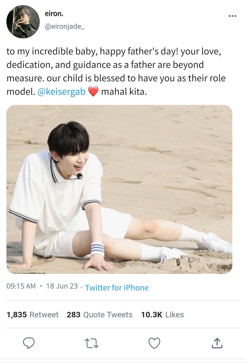 homeof24th's tweet photo. happy father's day.
a #sunki few tweets au where . . . https://t.co/3QRORgK5vv