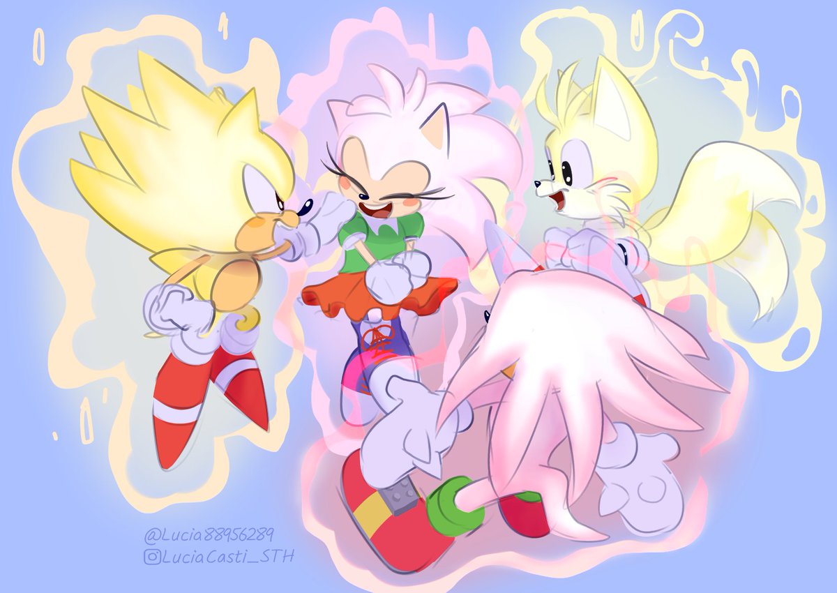 Super Amy!! 🩷✨ #SonicSuperstars #Amyrose #superamy #SonicTheHedgehog