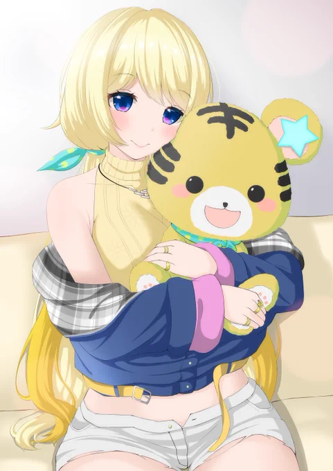 みりりちゃんのとらぽんぐるみ  #ななみりうむ