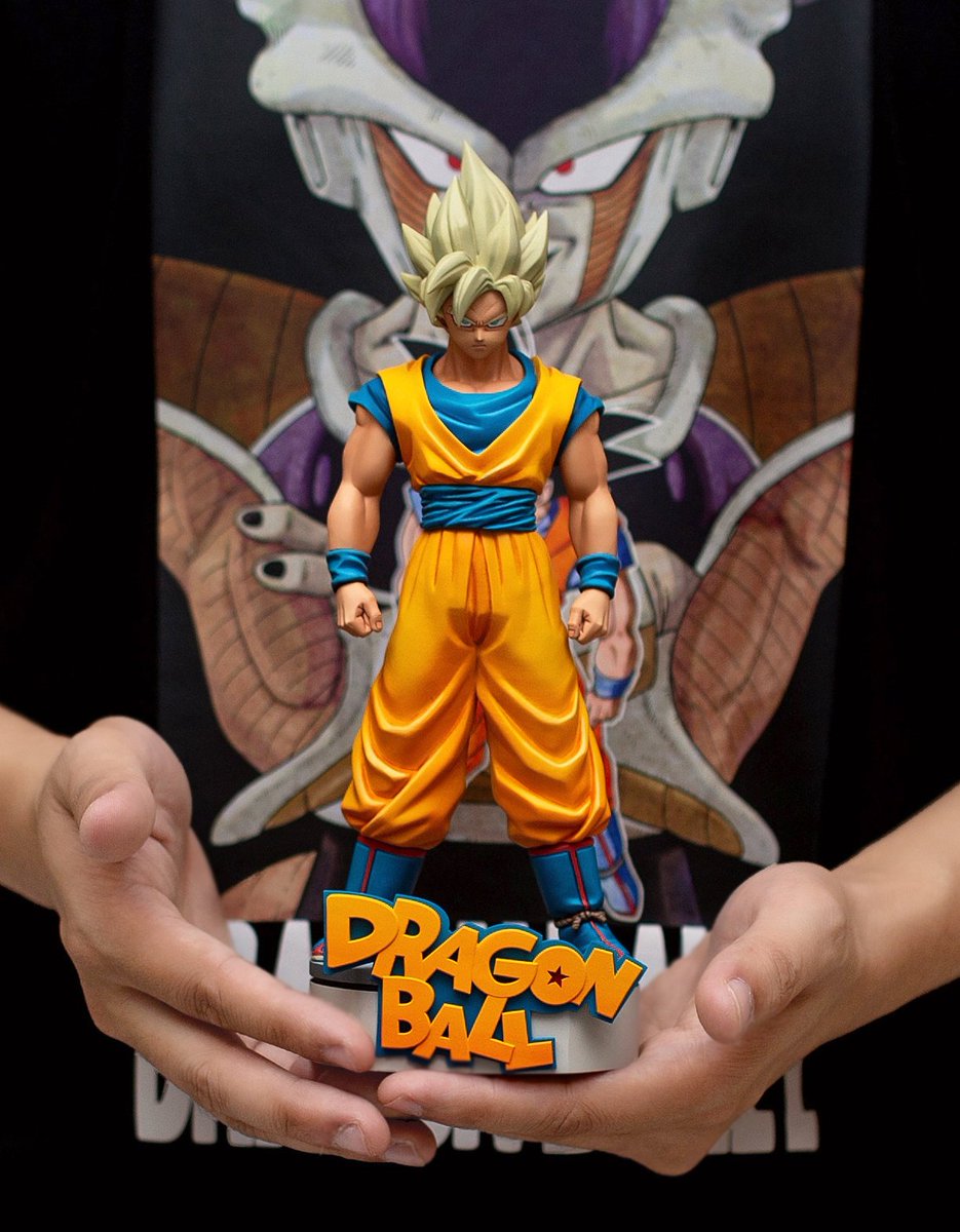 Rexbigdevil's tweet photo. ドラゴンボール/ やって来た孫悟空 PRODUCTION BY CHAR &amp; REPAINTED BY 33 @CHARJllllll https://t.co/WXnQ4sDvLQ