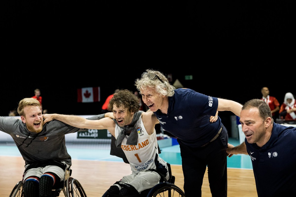 Nederlands Rolstoelbasketbal Team tweet media
