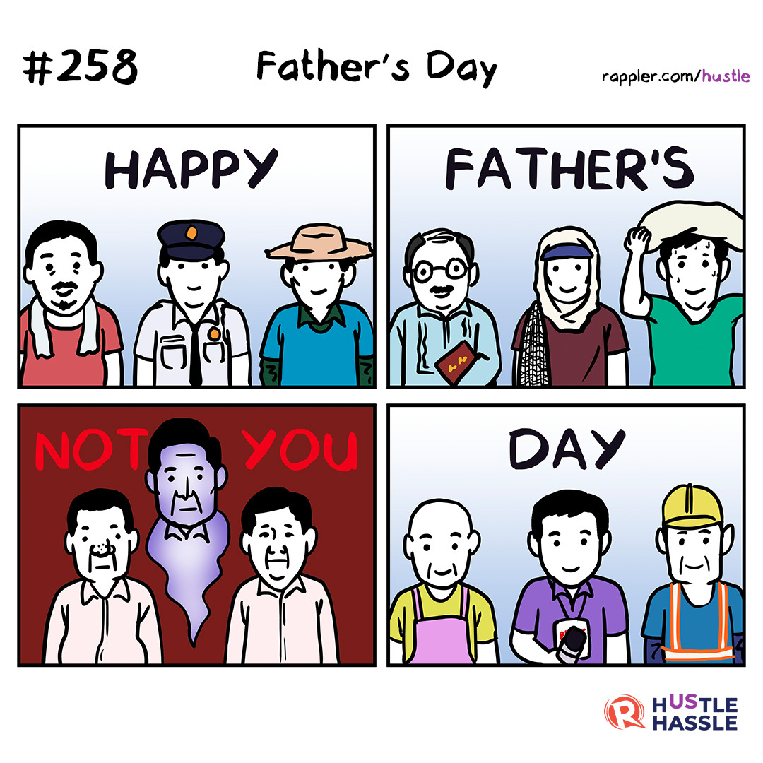 Happy Father's Day! (with some exceptions) 👀 #Hustle #HustleEveryday rappler.com/hustle