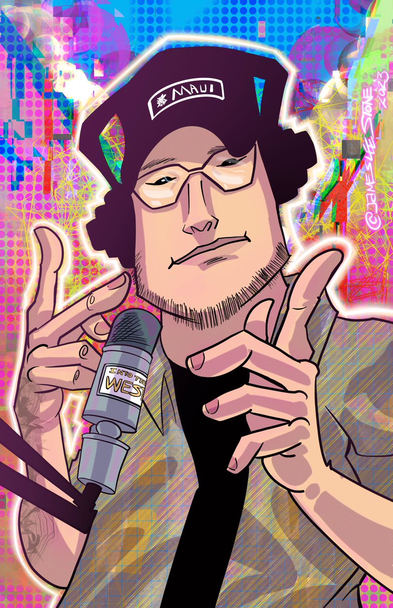 JamesLeeStone's tweet photo. Here’s a couple of commissions I did for @into_comics @TheDevilsUKnow #Shane #sunzilla #sunny92x
Done in @Procreate #DigitalArt #Podcast #Art
#AvailableForCommissions like this, DM for details! https://t.co/VeEZOmzBMP