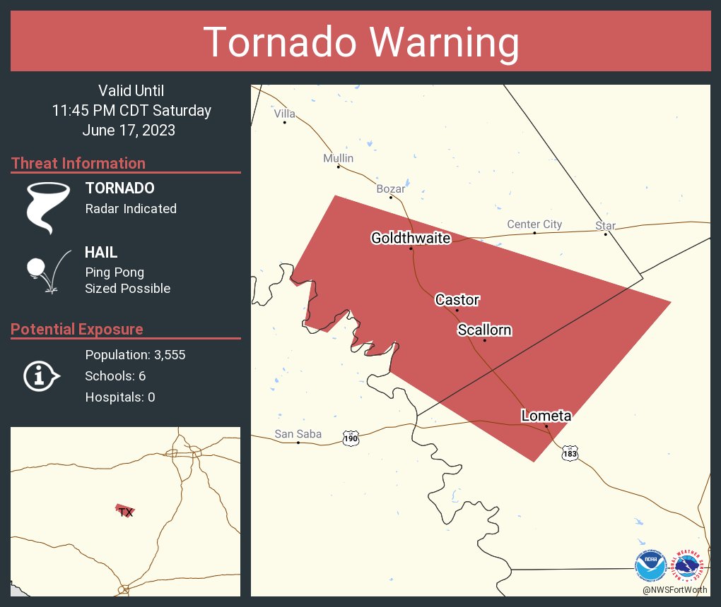 Mike Smith on Twitter "RT NWSFortWorth Tornado Warning including