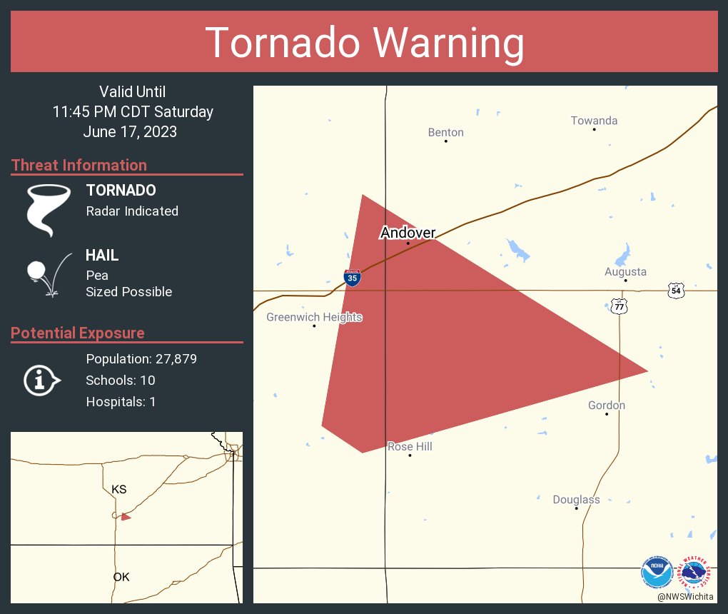 NWS Tornado tweet media
