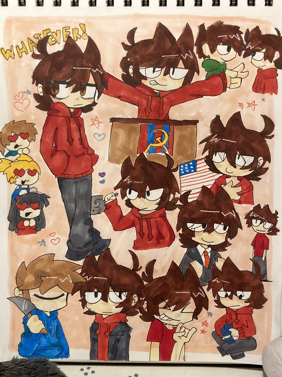 i have not used markers in at least 2 years #eddsworld #eddsworldfanart