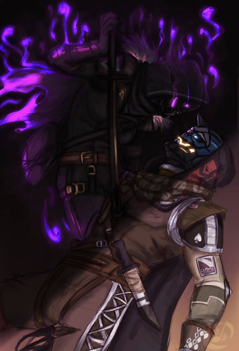 EchoSong971's tweet photo. they're kissing and making out guys, Mr. John Bungie told me himself https://t.co/zpICbqPZC4