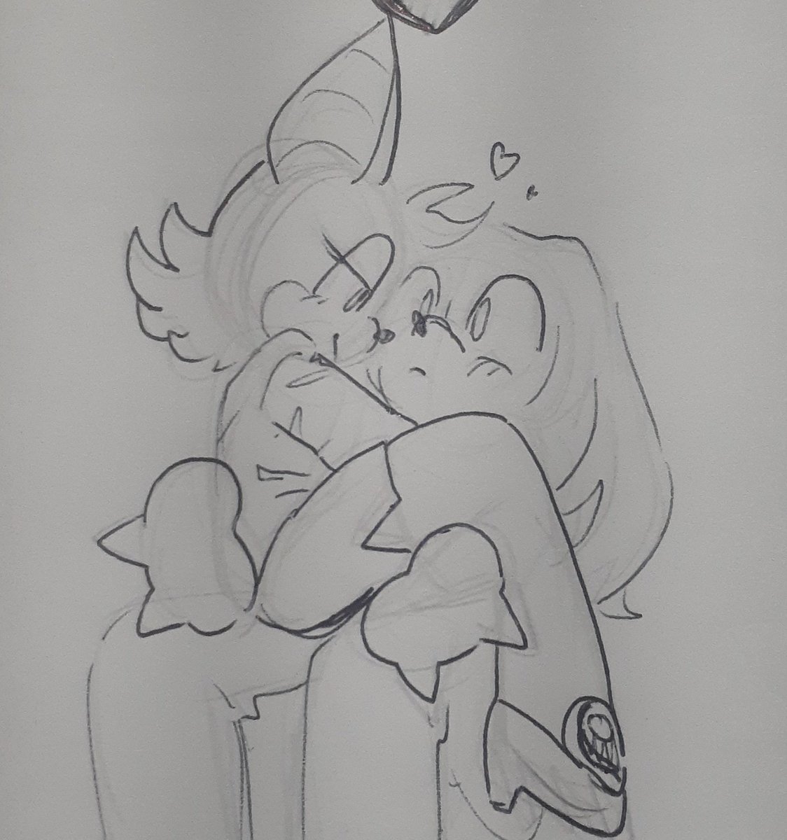 Hiimkamby's tweet photo. uhh rouge x knuckles bottom text https://t.co/2elk3EUQYt