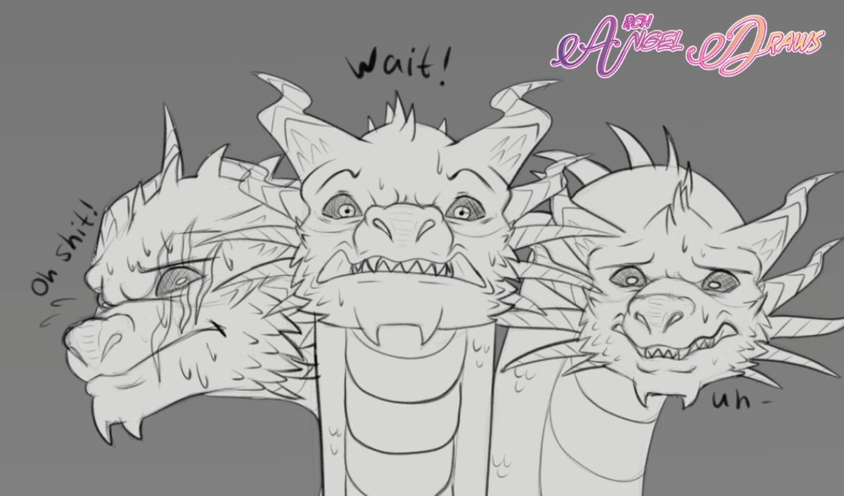 The faces of regret #Ghidorah #Kaiju #Godzilla #Monsterverse