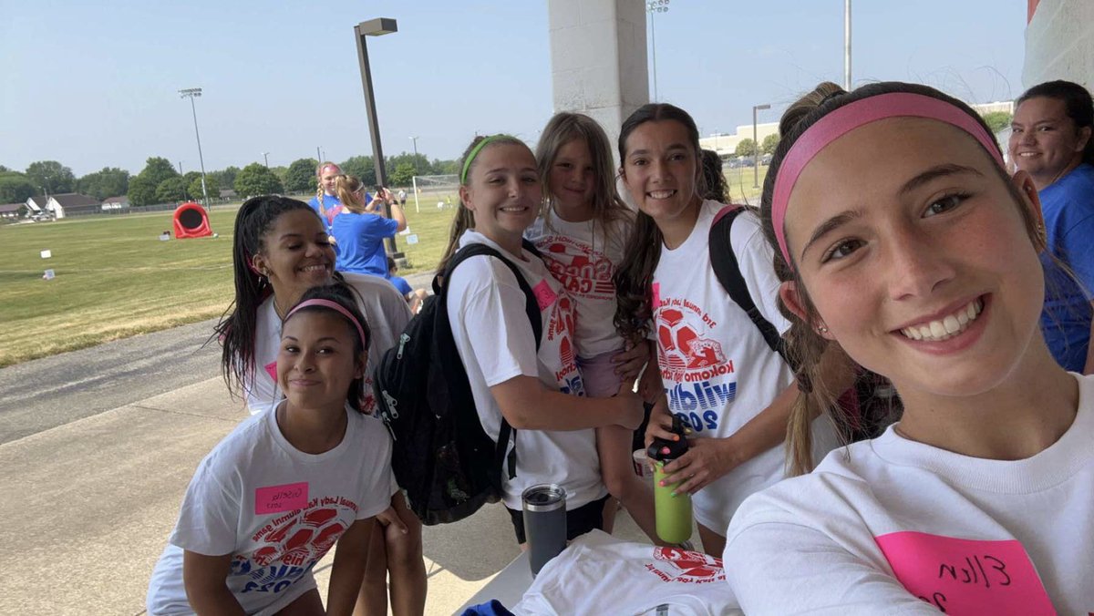 KHS_GSoccer's tweet photo. What an amazing night for our Kokomo High School Soccer Family. We loved seeing past, present, and future Lady Kats come together and compete and connect in our 2023 Alumni Game. Thank you everyone who helped put together this special evening! 
https://t.co/WxpXrJf5m0 https://t.co/KnpXmpYLYZ