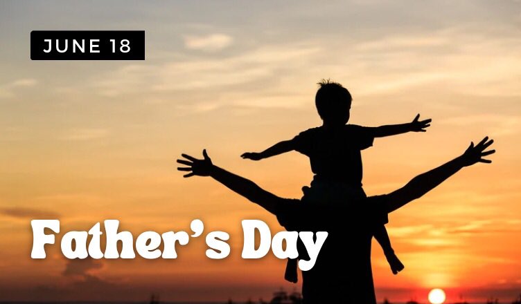 Today’s (June 18th) events are: 
1.Happy Father's Day
2. International Picnic Day
3.National Go Fishing Day
4.National Splurge Day
5. World Sushi Day
6.Take Your Cat to Work Day 
#FathersDay2023 #FatherAndSon #worldsushiday #nationalgofishingday #takeyourcattoworkday #splurgeday https://t.co/VADh1h8FGo