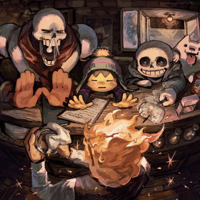 momo_jiru_44's tweet photo. #undertale https://t.co/8S6SBmakmC