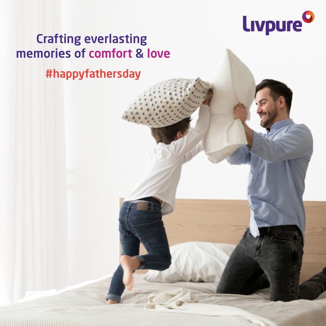 This #FathersDay show your appreciation for dad by creating moments of pure bliss and serenity with #Livpure