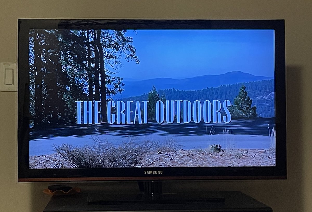 CombinePilot44's tweet photo. One of my favourite all time movies premiered 35 years ago today (thanks for the heads up internet). To mark the occasion I’m staying up past my bedtime to watch Chet, Connie, Buck, and Ben Ripley have their adventures up in the North Woods. https://t.co/28fEk2eu5E