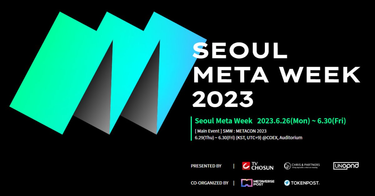 _tuna_bot's tweet photo. 🎁 https://t.co/EOcaA9YRI2 X SEOUL META WEEK 2023 🎁

METACON PASS x20 ($449)

1️⃣ Follow 
@_tuna_bot
2️⃣ Like &amp; RT
3️⃣ Telegram Join

ㅡ 🎁 Form URL
https://t.co/IvtFhRYbhX

ㅡ ⏰ Schedule
NOW ㅡ12:00 JUN.20 KST

#Giveaway #Airdrop #Whitelist #Crypto #AirdropCrypto #airdrops https://t.co/F1swJdRLIB