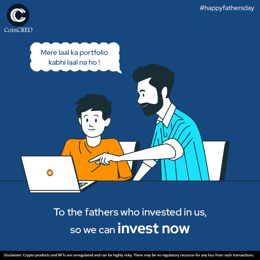 🥂 Cheers to the dads who hodl not just their children but also their çrypto investments! 💰

🎉𝐖𝐢𝐬𝐡𝐢𝐧𝐠 𝐲𝐨𝐮 𝐚 𝐅𝐚𝐭𝐡𝐞𝐫'𝐬 𝐃𝐚𝐲 𝐟𝐢𝐥𝐥𝐞𝐝 𝐰𝐢𝐭𝐡 𝐥𝐨𝐯𝐞 𝐚𝐧𝐝 𝐝𝐢𝐠𝐢𝐭𝐚𝐥 𝐫𝐢𝐜𝐡𝐞𝐬.💸 

#FatherDay #brightfuture #bedigital #CoinCRED #technology…
