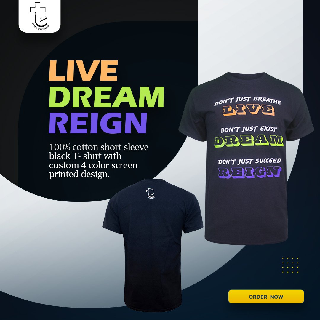 TExpressions144's tweet photo. Live Dream Reign

100% cotton long sleeve ash T- shirt with custom 4 color screen printed design.    

Bye Now: https://t.co/gkRmKF9oDy

 #TrueExpressions #tshirts #tshirtshop #tshirtslovers #tshirtstyle #tshirtsdesign #tshirt #tshirtlove #Blessed #COTTON #shirtstyle https://t.co/SVmDlmcID1