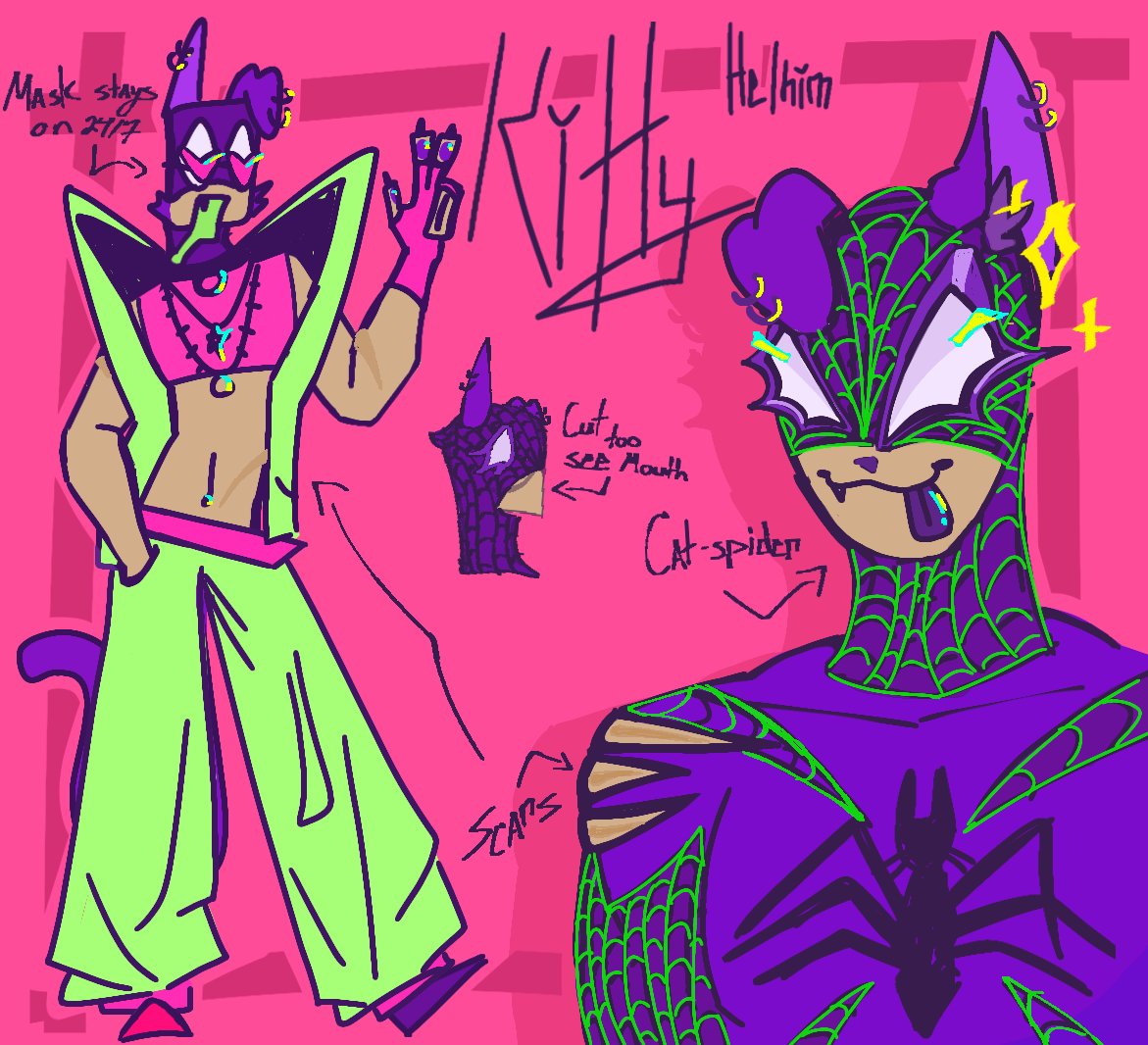 __Idk_wtf1__'s tweet photo. SPIDER-SONA!!! His name is Kitty <33

[ #SpiderVerse #spidersonaart ] https://t.co/3ZdEyhIIGW