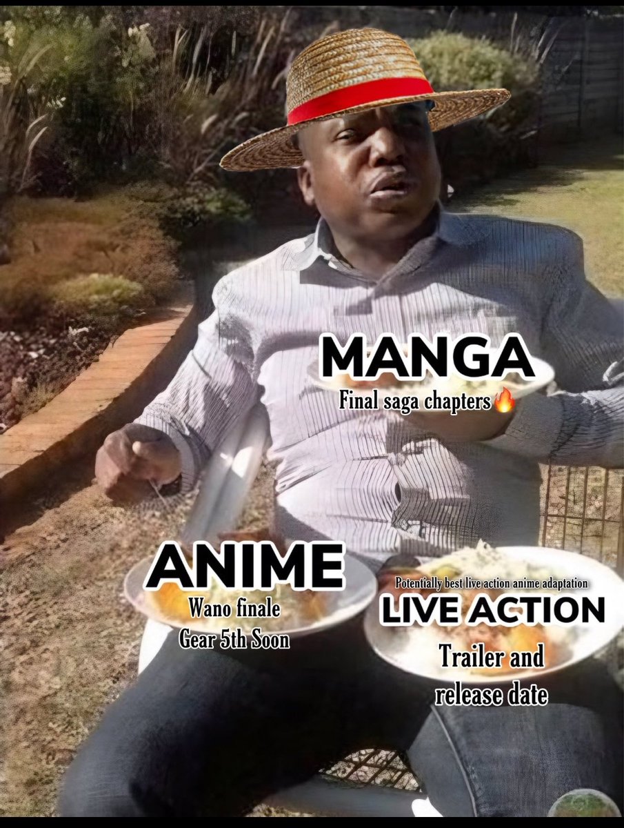 #OnePieceLiveAction
One piece fans are eating