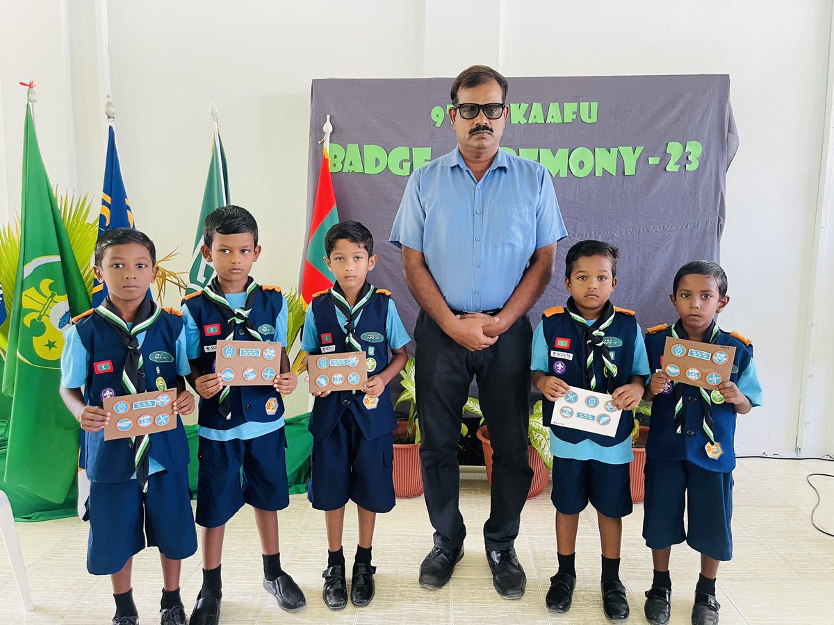 Gulhee_School's tweet photo. 9th Kaafu Badge Ceremony 2023
@MoEdumv https://t.co/6FY4YfakmF