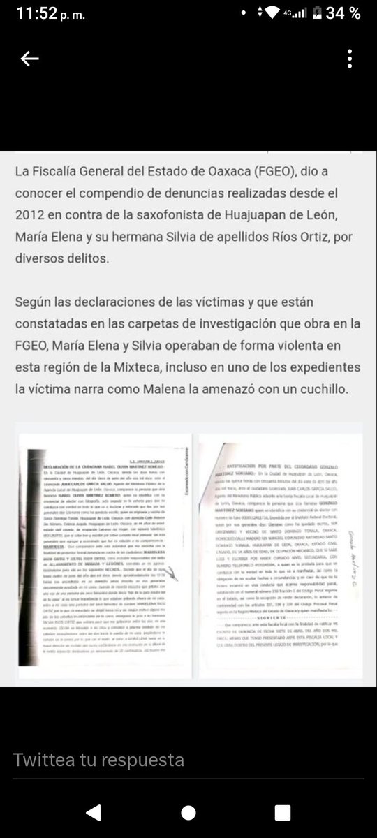 Tsumiki__chan's tweet photo. Abro hilo de todos los delitos de Maria Elena Rios @_ElenaRios y las razones por las cuales NO me creo su difamación hacía Tenoch Huerta, por que eso es lo que es, DIFAMACIÓN, Y UNA DENUNCIA FALSA https://t.co/LJa2acAIgh