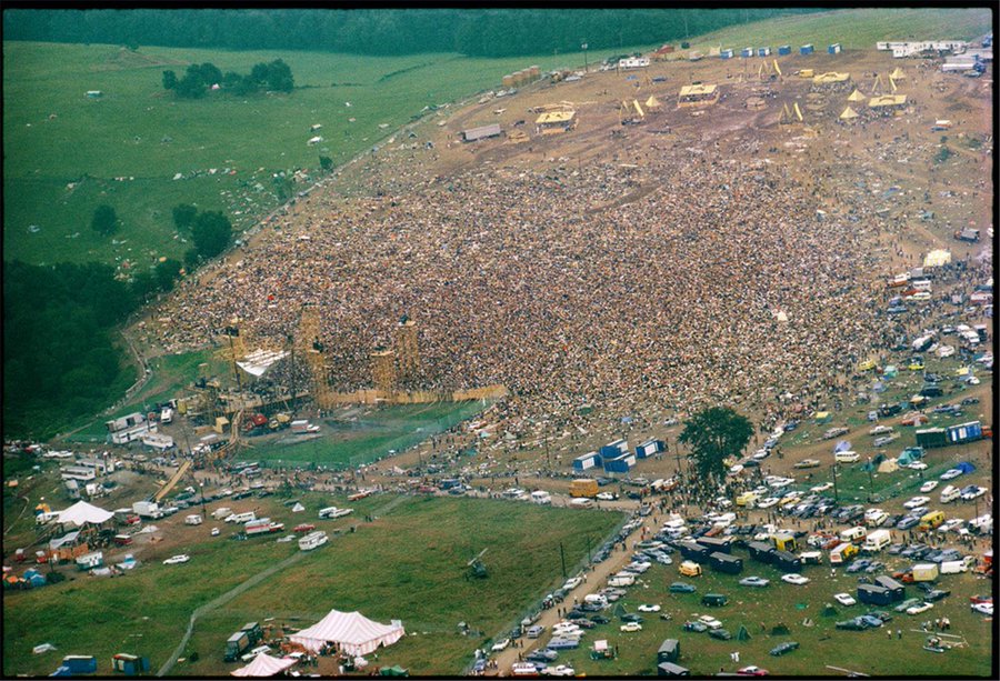 Woodstock Festival, New York, 1969. Photo by Lisa Law.