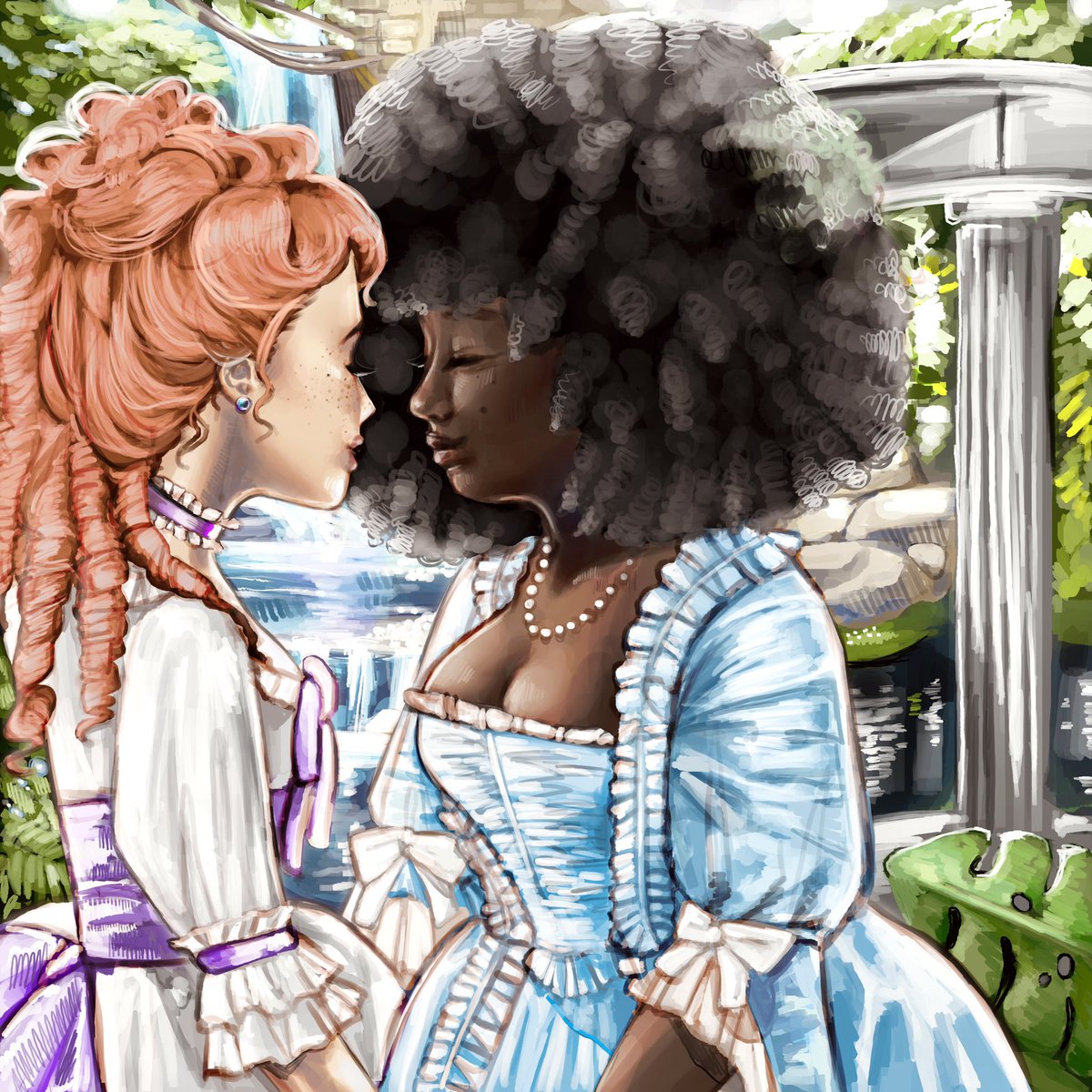 Another year another lesbian drawing