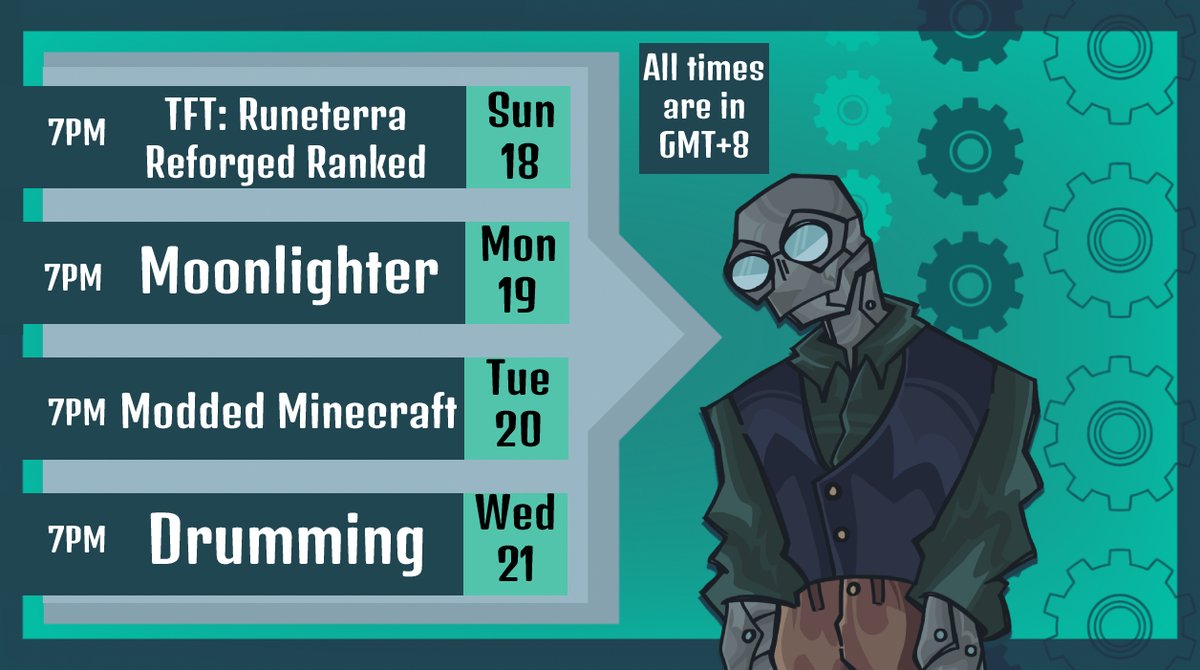 SCHEDULE!

My internet is good and I can stream regularly again! First schedule in a while, so lets see how this works!

#pngtuber #phvtuber #Vtubers #ENVtuber