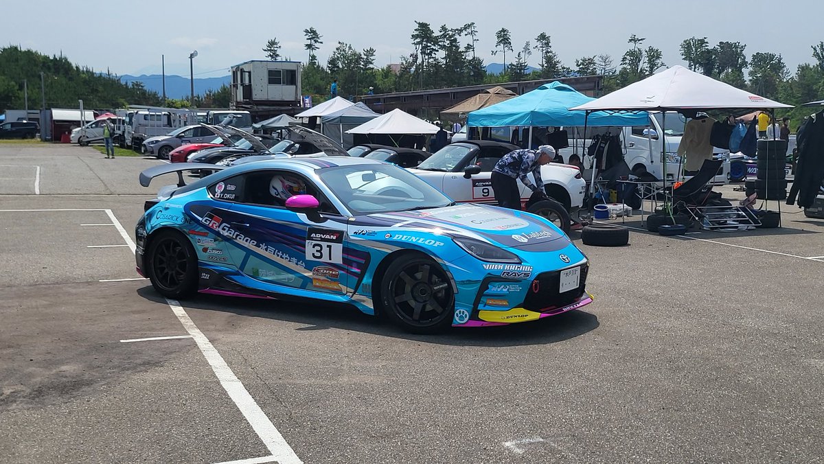 SPN_Circuit's tweet photo. 本日のSPNでは、関東ジムカーナ選手権が開催されています！
入場無料です、ぜひ熱い走りを見に来てください！
 #2023関東ジムカーナ
 #スピードパーク新潟
 #FM新潟 https://t.co/MXUH2IxlYg