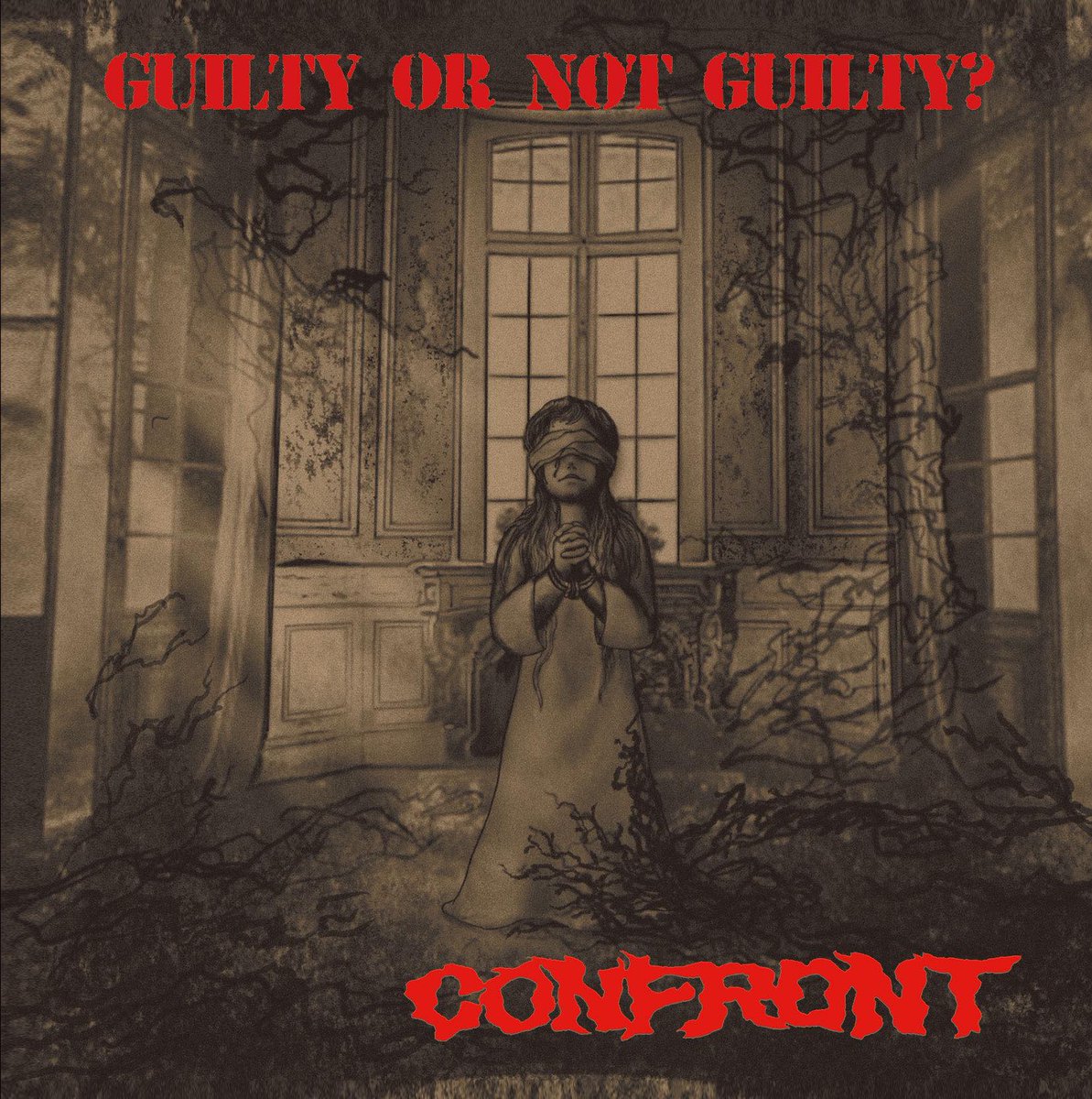 bronzefistrecs's tweet photo. 【8/2発売！】
CONFRONT「Guilty Or Not Guilty?」CD。
三重ハードコアトリオ、20年の活動の集大成的なアルバムです！
BRONZE FIST RECORDS内Harimau Asiaレーベルからのリリース、全10曲入。
レーベル通販の送料は無料です。
https://t.co/gbEBYR4TZo https://t.co/LjNm3EhlLy
