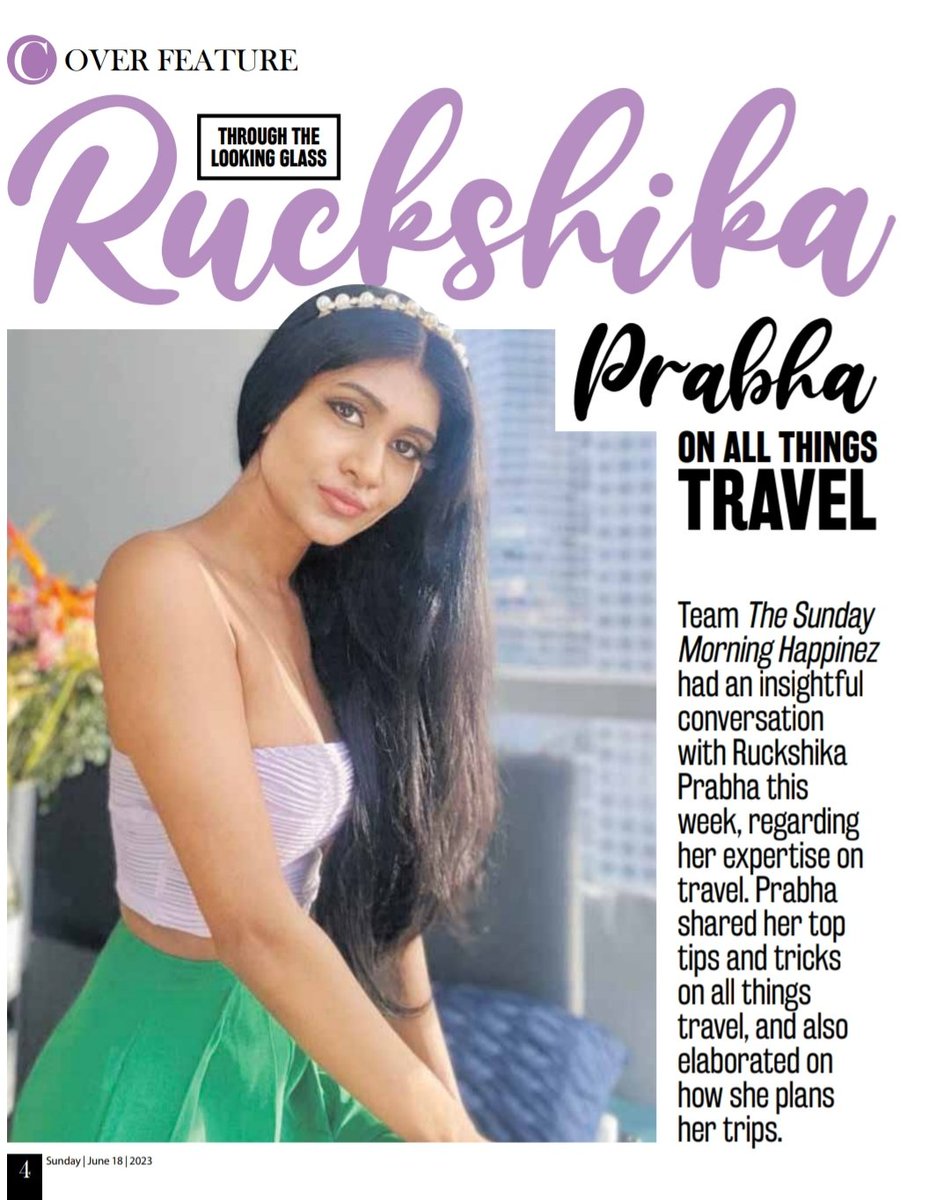 'Things aren't always what they seem to be on Social media or ad campaigns so make sure to find out all you can before you make definite plans' - @lilmiloais on today's cover about Travel 🧳✈️🦺⛱️ 

#traveltips #TravelInspiration #TravelEssentials